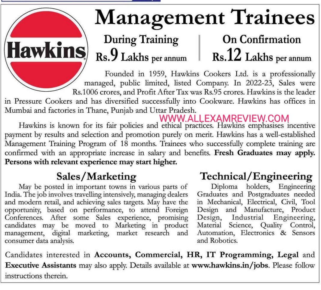 Hawkins Recruitment MT 2023