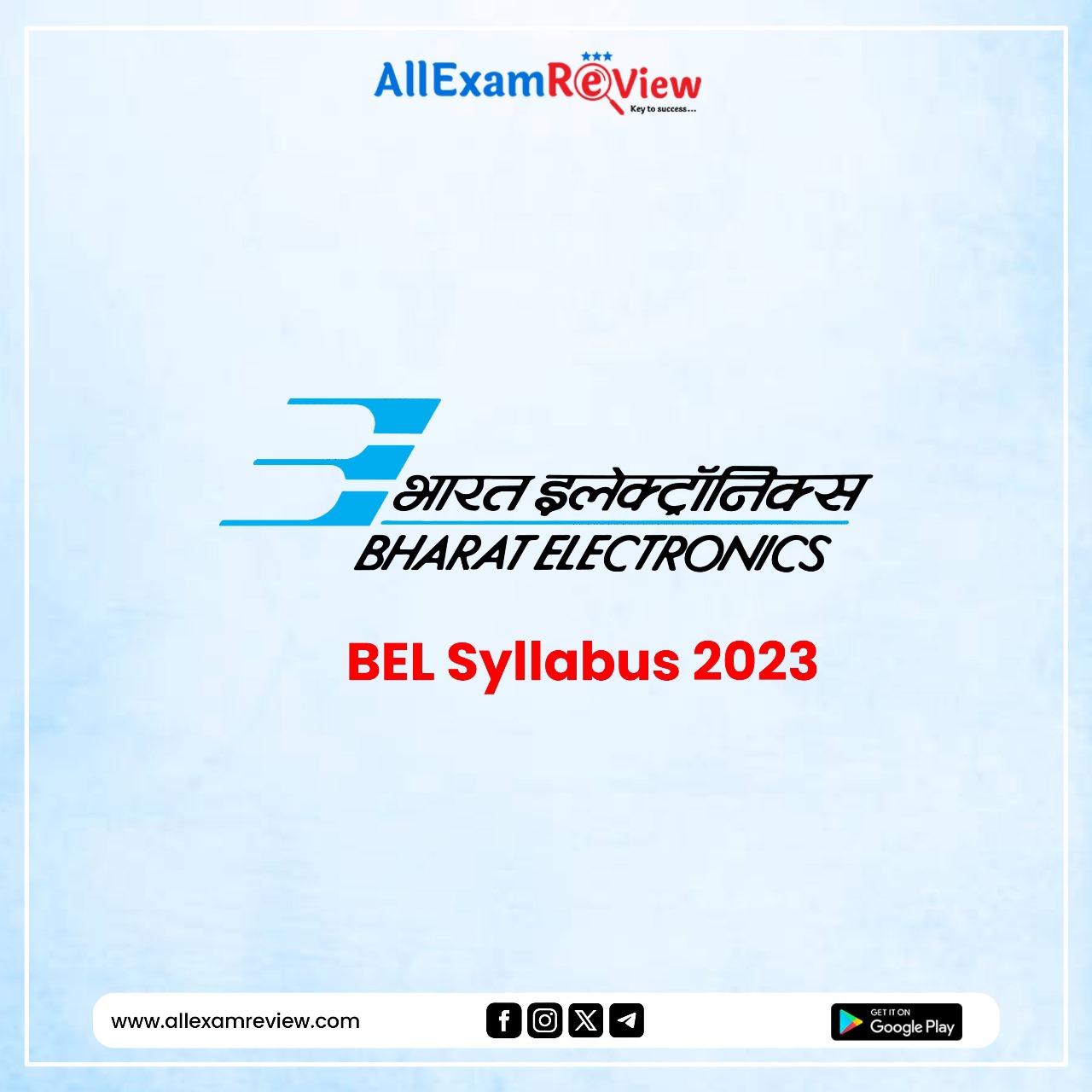 BEL Syllabus 2023