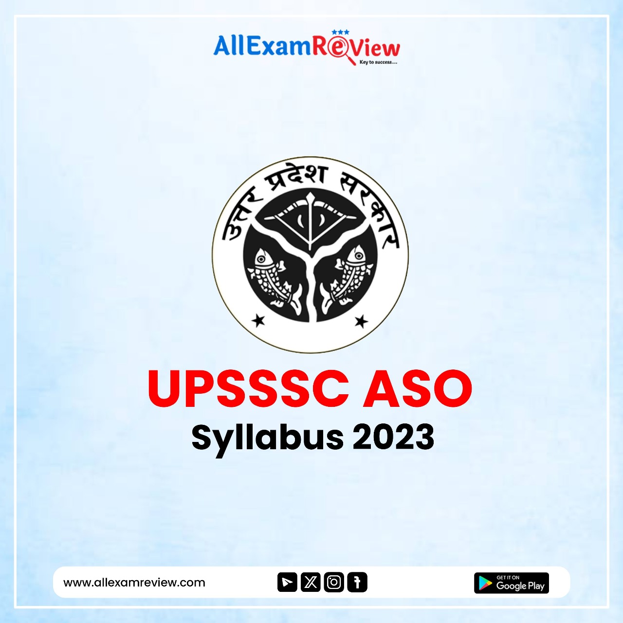 UPSSSC ASO Syllabus 2023