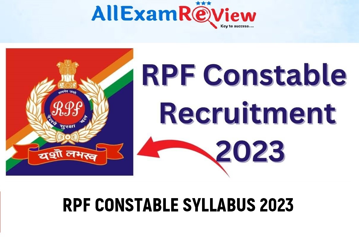 RPF Constable Syllabus 2023