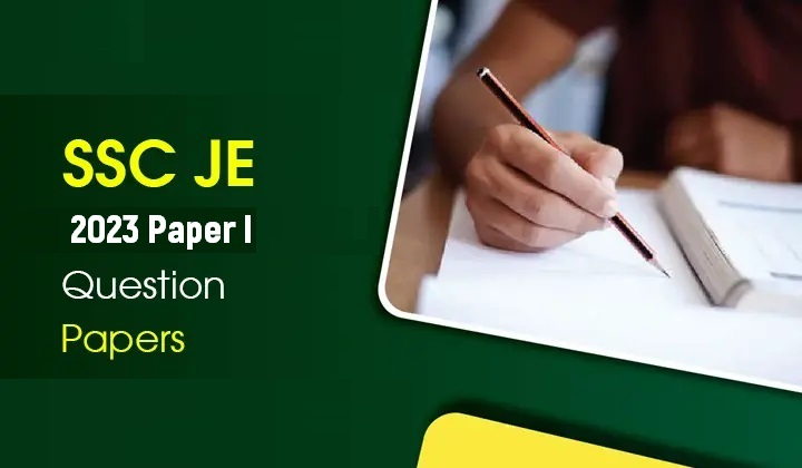 SSC JE Question Paper 2023 All Branch All Shift