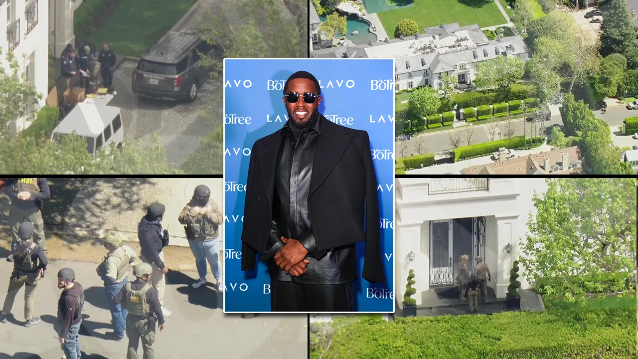 Diddy LA home raided by Homeland Security