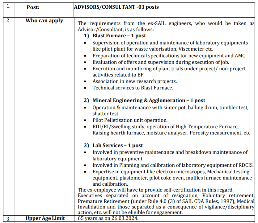 SAIL IISCO Apprentice Recruitment 2024