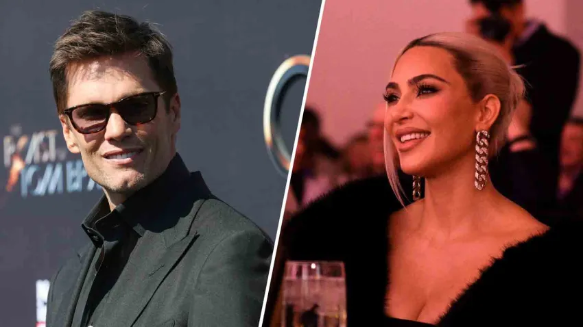 Kim Kardashian Playfully Addresses Tom Brady Dating Rumors