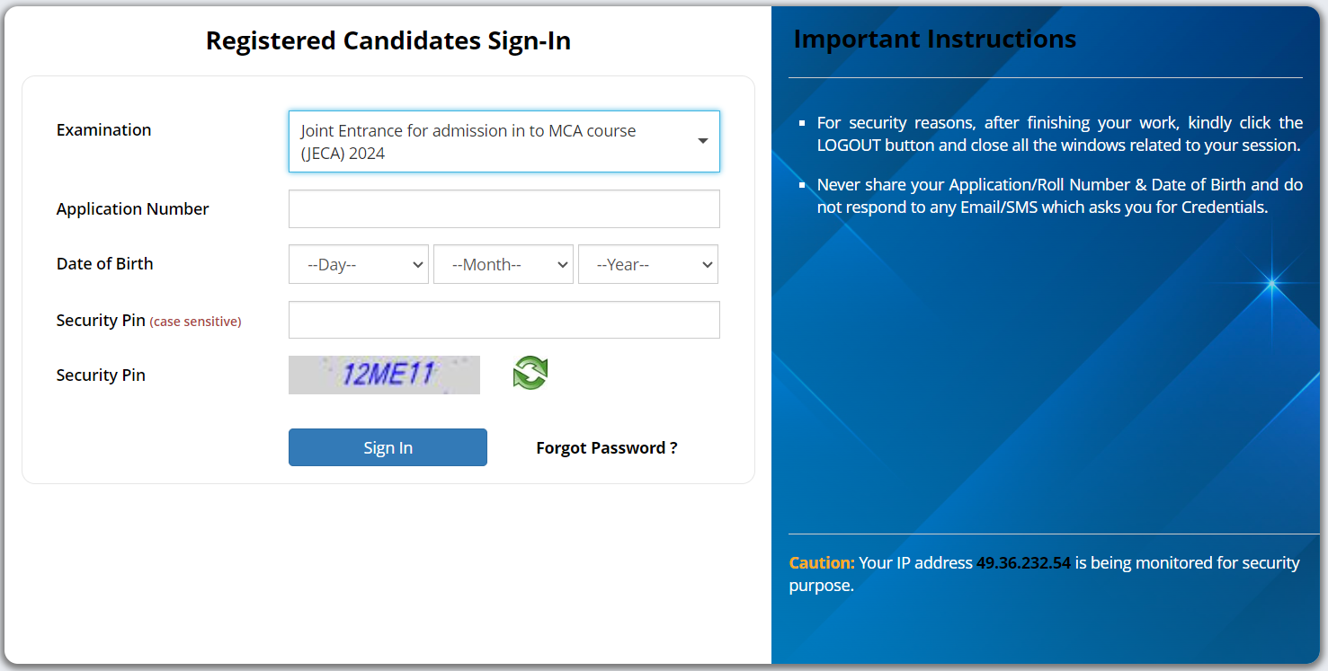 WB JECA Admit Card 2024