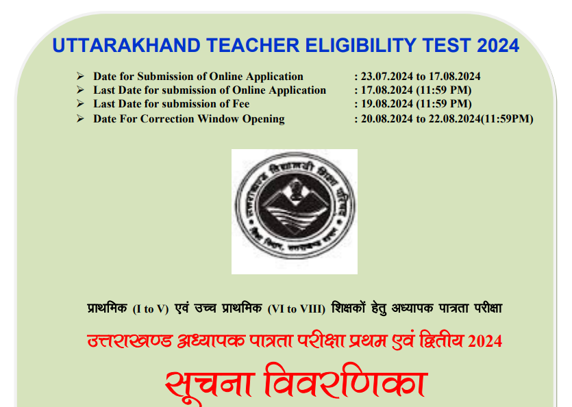 UKTET 2024 Online Form