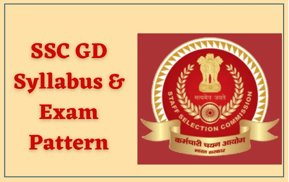 SSC GD Syllabus 2025