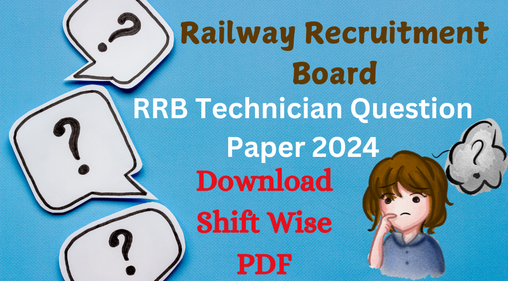 RRB Technician Question Paper 2024