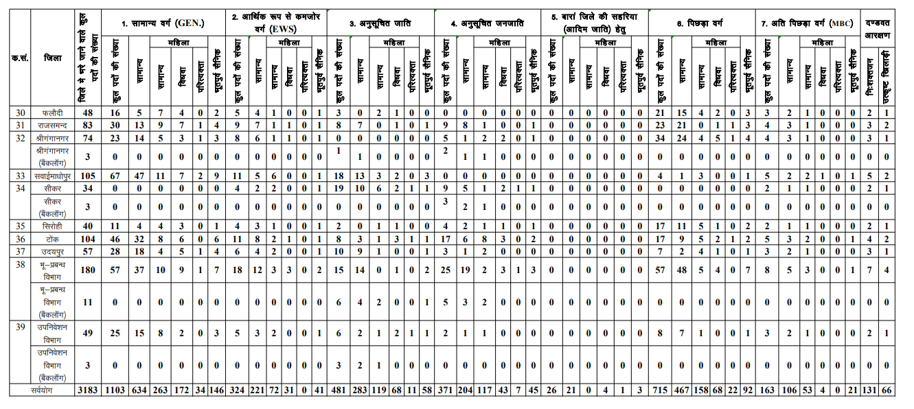 RSMSSB Patwari Recruitment 2025